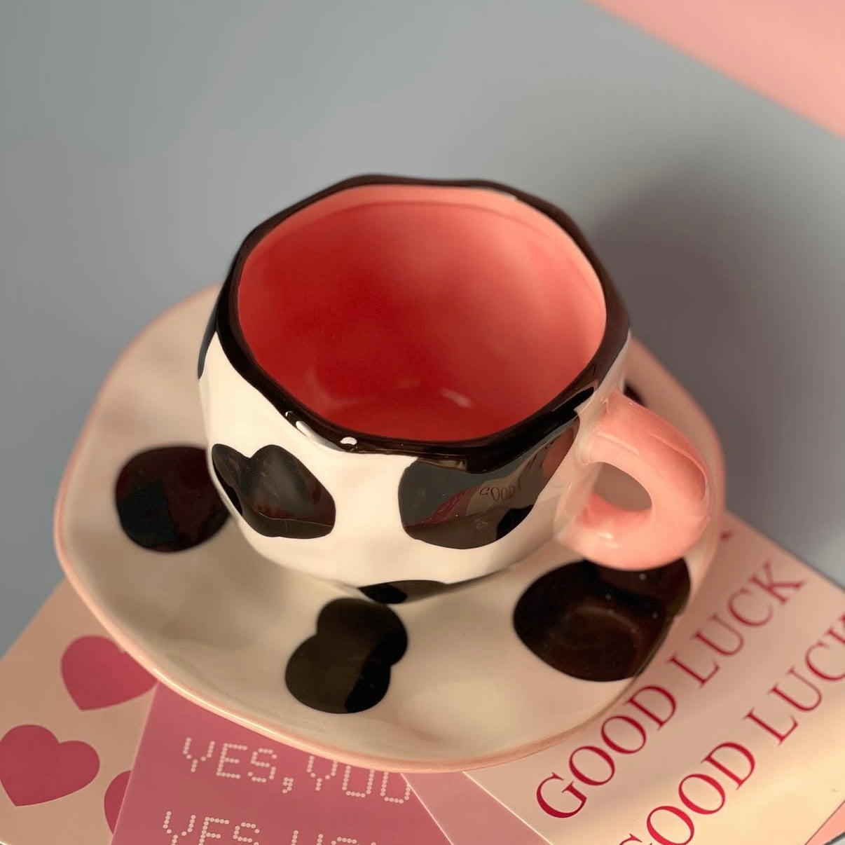 Cow mug
